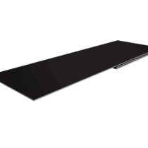 Grand Line: Планка финишная Полиэстер 0,45 мм, длина 3 м. Ral 9005