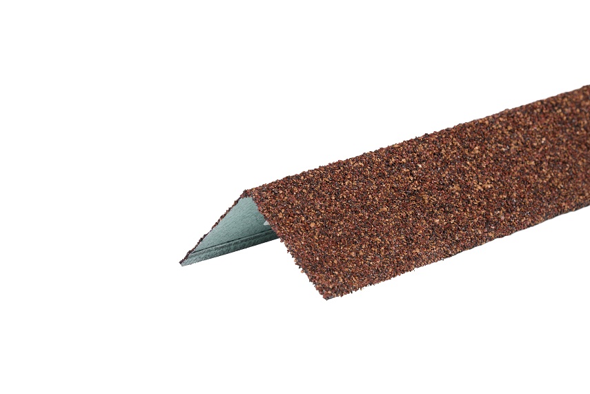 Технониколь Уголок металлический внешний гранулят 50х50х1250 мм Терракотовый