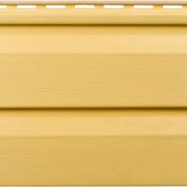 Альта-Профиль Сайдинг Канада Плюс Престиж Корабельный брус Желтый