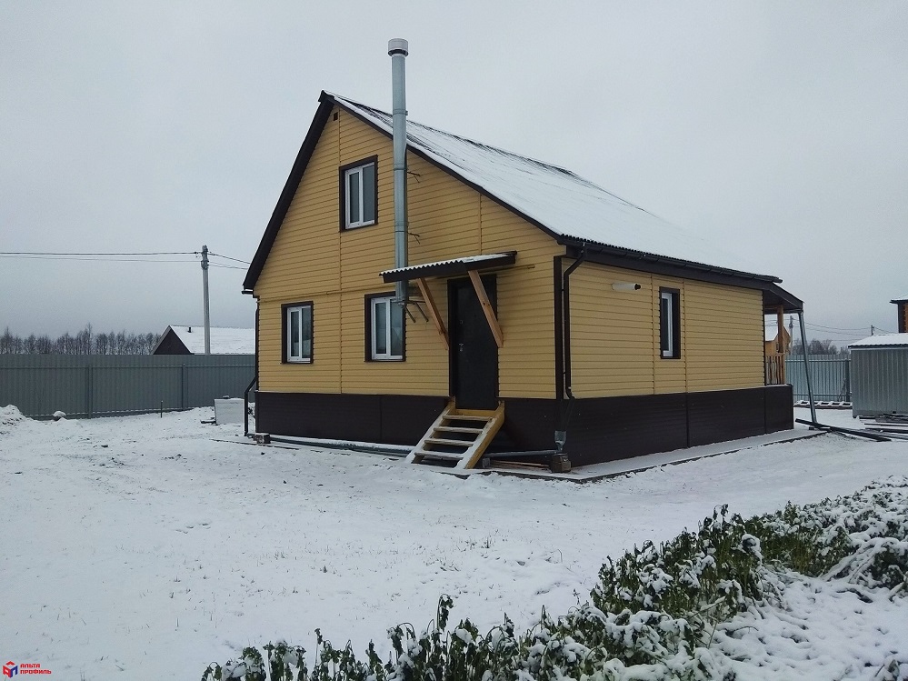 Альта-Профиль Профиль: Сайдинг Канада Плюс Престиж Корабельный брус Грушевый — изображение 6