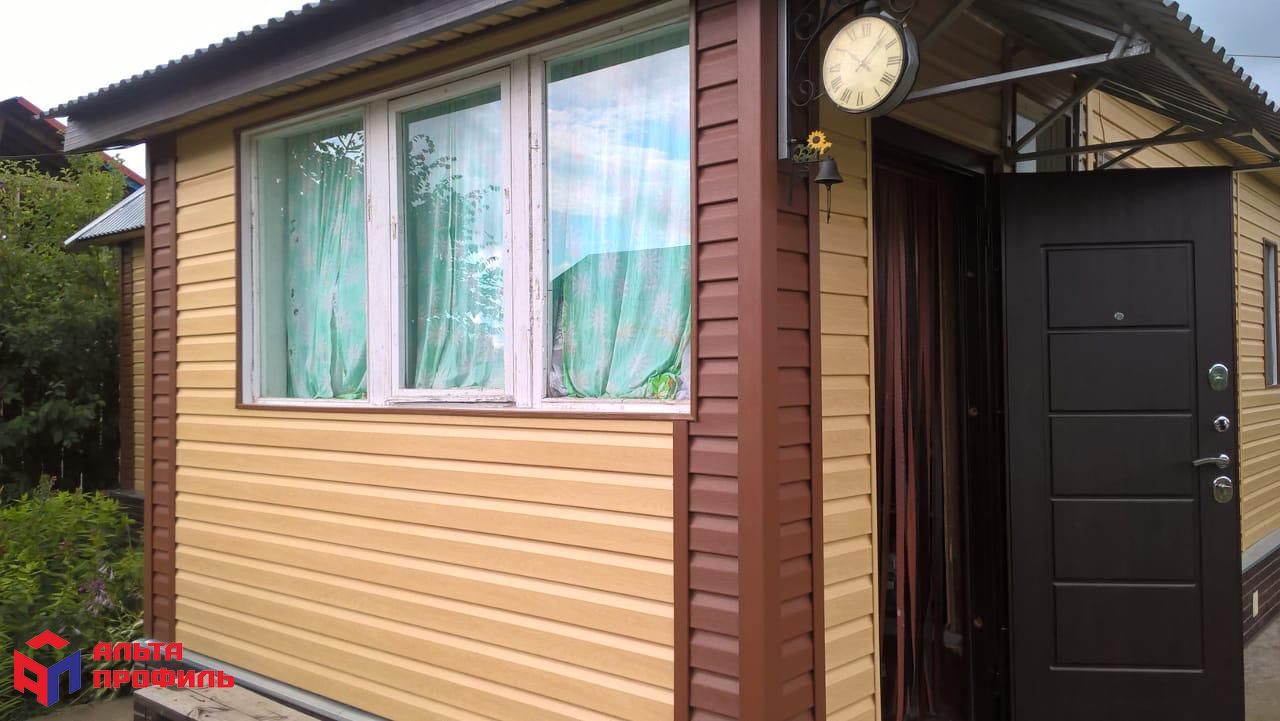 Альта-Профиль Профиль: Сайдинг Канада Плюс Престиж Корабельный брус Грушевый — изображение 7