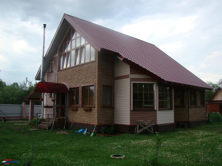 Альта-Профиль Профиль: Сайдинг Канада Плюс Престиж Корабельный брус Грушевый — изображение 8