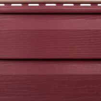 Альта-Профиль Сайдинг Канада Плюс Премиум Корабельный брус Гранатовый