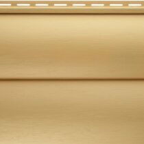 Альта-Профиль Сайдинг Blockhouse виниловый BH-02 двухпереломный Золотистая