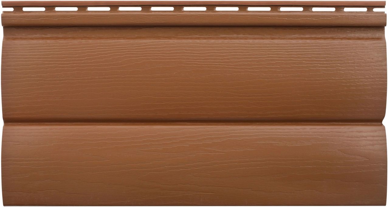 Альта-Профиль Сайдинг Blockhouse акриловый BH-03 двухпереломный малый Дуб светлый