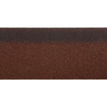 Roofshield Коньково-карнизная черепица (16,8/20 п.м.) Коричневый с оттенением