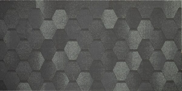 FarAcs Гибкая черепица Classic Hexa Антрацит