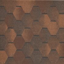 FarAcs Гибкая черепица Classic Hexa Мокка