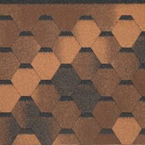 FarAcs Гибкая черепица Classic Lite Hexa Мокка