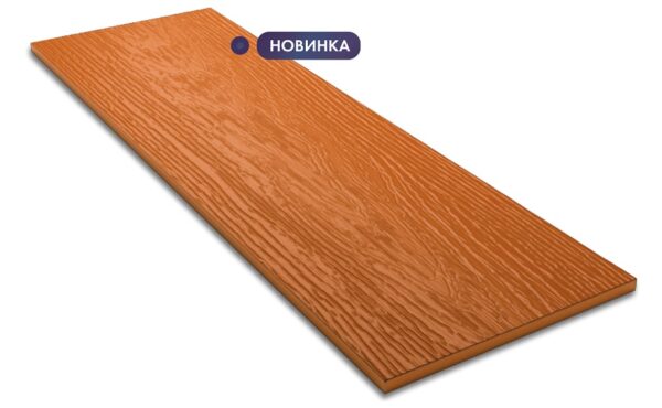 Decover Фибросайдинг 190x8мм L=3,6м 0,684м2 Pecan