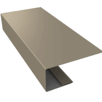 Grand Line: J-Профиль 18мм Ре 0,45 мм, длина 2 м Ral 1015 Grand Line J-Профиль 18мм Верховье L=3м (-Satin с пленкой-0,5 мм-Ral 1015)