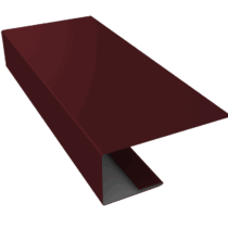 Grand Line: J-Профиль 18мм Satin 0,5 мм, длина 3 м Ral 3005 Grand Line: J-Профиль 18мм Satin 0,5 мм, длина 3 м Ral 3005