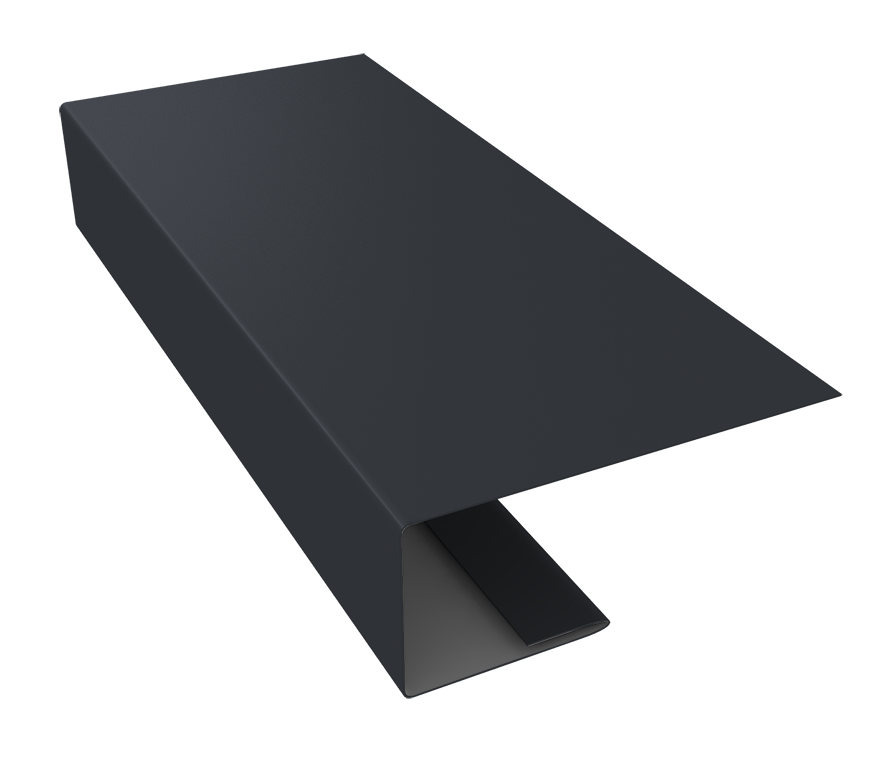 Grand Line J-Профиль 18мм Satin 0,5 мм, длина 2 м Ral 7024