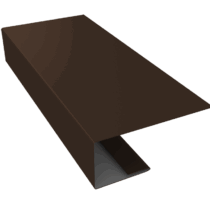 Grand Line: J-Профиль 18мм Ре 0,45 мм, длина 3 м Ral 8017 Grand Line: J-Профиль 18мм Ре 0,45 мм, длина 2 м Ral 8017