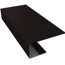 Grand LineJ-Профиль 18мм Satin 0,5 мм, длина 2 м Ral 9005