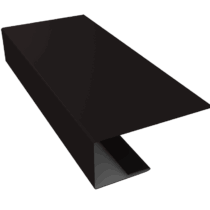 Grand Line: J-Профиль 18мм Drap 0,45 мм, длина 3 м Ral 9005 Grand Line: J-Профиль 18мм Drap 0,45 мм, длина 3 м Ral 9005