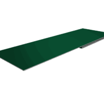 Grand Line: Планка финишная Полиэстер 0,45 мм, длина 3 м. Ral 6005