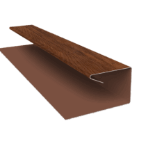 Grand Line: Планка П-образная ЭкоБрус Print Premium 0,45 мм, длина 3 м. Golden Wood Fresh Grand Line: Планка П-образная ЭкоБрус Print Premium 0,45 мм, длина 3 м. Golden Wood Fresh