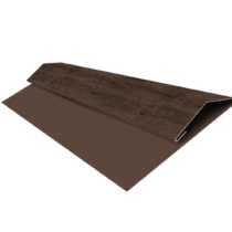 Grand Line: Планка стартово-финишная Блок-хаус/ЭкоБрус Print Elite 0,45 мм, длина 2м. Antique Wood