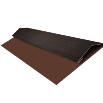 Grand Line: Планка стартово-финишная Блок-хаус/ЭкоБрус Print Elite 0,45 мм, длина 3м. Coffee Wood