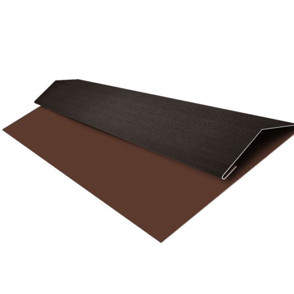 Grand Line: Планка стартово-финишная Блок-хаус/ЭкоБрус Print Elite 0,45 мм, длина 3м. Coffee Wood Grand Line: Планка стартово-финишная Блок-хаус/ЭкоБрус Print Elite 0,45 мм, длина 3м. Coffee Wood