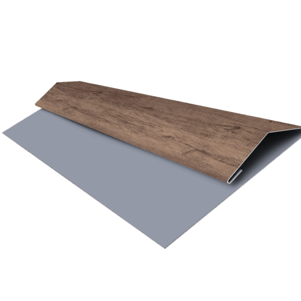 Grand Line: Планка стартово-финишная Блок-хаус/ЭкоБрус Print Premium 0,45 мм, длина 3м. Almond Wood Fresh Grand Line: Планка стартово-финишная Блок-хаус/ЭкоБрус Print Premium 0,45 мм, длина 3м. Almond Wood Fresh