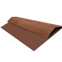 Grand Line: Планка стартово-финишная Блок-хаус/ЭкоБрус Print Premium 0,45 мм, длина 3м. Golden Wood Fresh