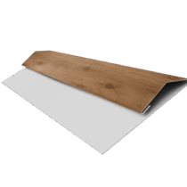 Grand Line: Планка стартово-финишная Блок-хаус/ЭкоБрус Print Premium 0,45 мм, длина 3м. Pine Wood Fresh