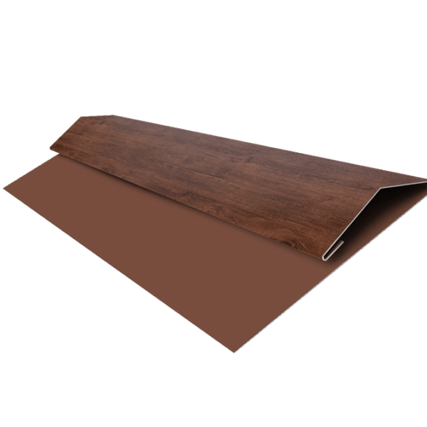 Grand Line: Планка стартово-финишная Блок-хаус/ЭкоБрус Print Premium 0,45 мм, длина 3м. Cherry Wood Fresh Grand Line: Планка стартово-финишная Блок-хаус/ЭкоБрус Print Premium 0,45 мм, длина 3м. Cherry Wood Fresh