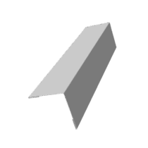 Grand Line: Угол внешний 50х50 Drap 0,45 мм, длина 3м.