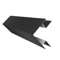 Grand Line Угол внешний сложный 75х75 Satin 0,5 мм, длина 2м. Ral 7016