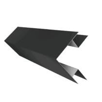 Grand Line: Угол внешний сложный для БХ New 75х75 Drap 0,45 мм, длина 3 м. Ral 7016