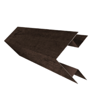 Grand Line: Угол внешний сложный для БХ New 75х75 Print Elite 0,45 мм, длина 3 м. Antique Wood