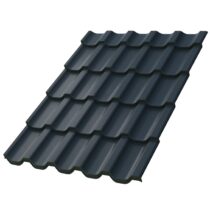 МеталлПрофиль Профиль декоративный Трамонт VikingMP 0,45 мм Ral 7016