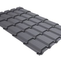 Grand Line Металлочерепица Квадро Профиль Satin 0,5 мм Ral 7004