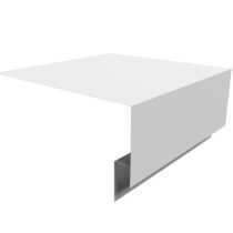 Grand Line: Планка околооконная сложная 200х75х18 (j-фаска) L=3м, Pe 0,45мм Ral 9003