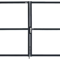 Grand Line Ворота Colority Zinc Lock 1,8х3,5 (Ral 7024) Grand Line Ворота Colority Zinc Lock 1,8х3,5 (Ral 7024)