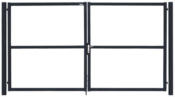 Grand Line Ворота Colority Zinc Lock 1,8х3,5 (Ral 7024)