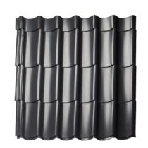 МегаСтил Металлочерепица с 3D резом Ре 0,5 мм (Ral 7024)