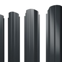 Grand Line Штакетник П-образный фигурный Satin Matt 0,5 мм (Ral 7016) Grand Line Штакетник П-образный фигурный Satin Matt 0,5 мм (Ral 7016)