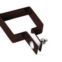 Grand Line Крепление хомут крайний 62х55 (Ral 8017) Grand Line Крепление хомут крайний 62х55 (Ral 8017)