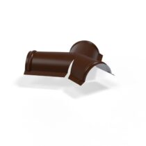 МегаСтил Тройник Y конька полукруглого Ре 0,5 мм Ral 8017 МегаСтил Тройник Y конька полукруглого Ре 0,5 мм Ral 8017