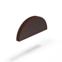 МегаСтил Заглушка торцевая для полукруглого конька Ре 0,5 мм Ral 80 МегаСтил Заглушка торцевая для полукруглого конька Ре 0,5 мм Ral 80