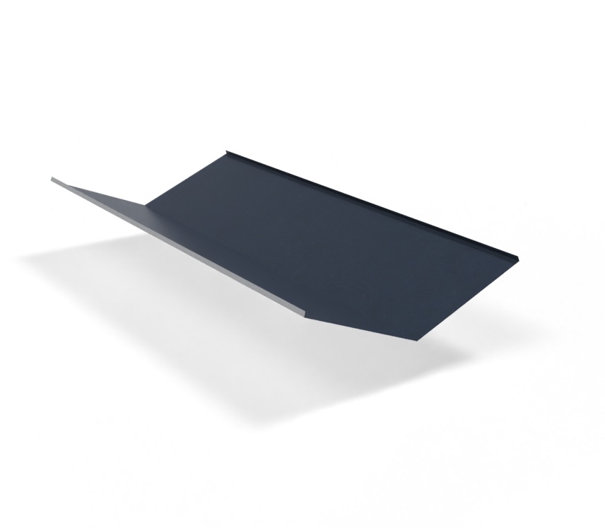 МегаСтил Ендова нижняя 300х300х2000мм Ре 0,5 мм Ral 7024 МегаСтил Ендова нижняя 300х300х2000мм Ре 0,5 мм Ral 7024