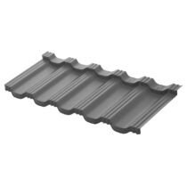 Aquasystem Модульная металлочерепица Гётеборг Zn180 1205х415мм Rooftop Бархат 0,5 мм Ral 7024