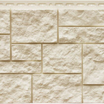 Grand Line Фасадная панель Дикий камень Classic Молочный