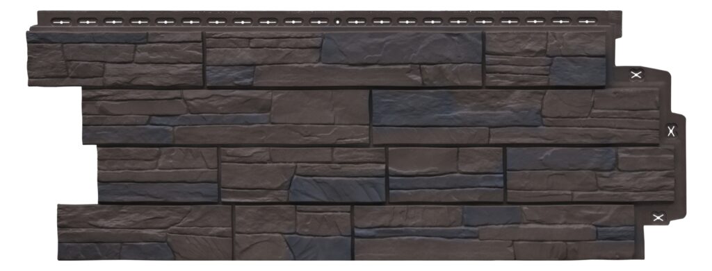 Grand Line Фасадная панель Сланец Design Plus Орех