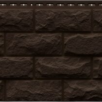 Grand Line Фасадная панель Колотый камень Classic Шоколадный