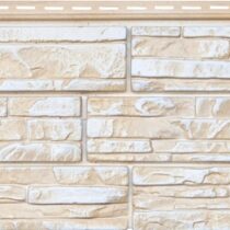 Grand Line Фасадная панель ЯФАСАД Крымский сланец Слоновая кость