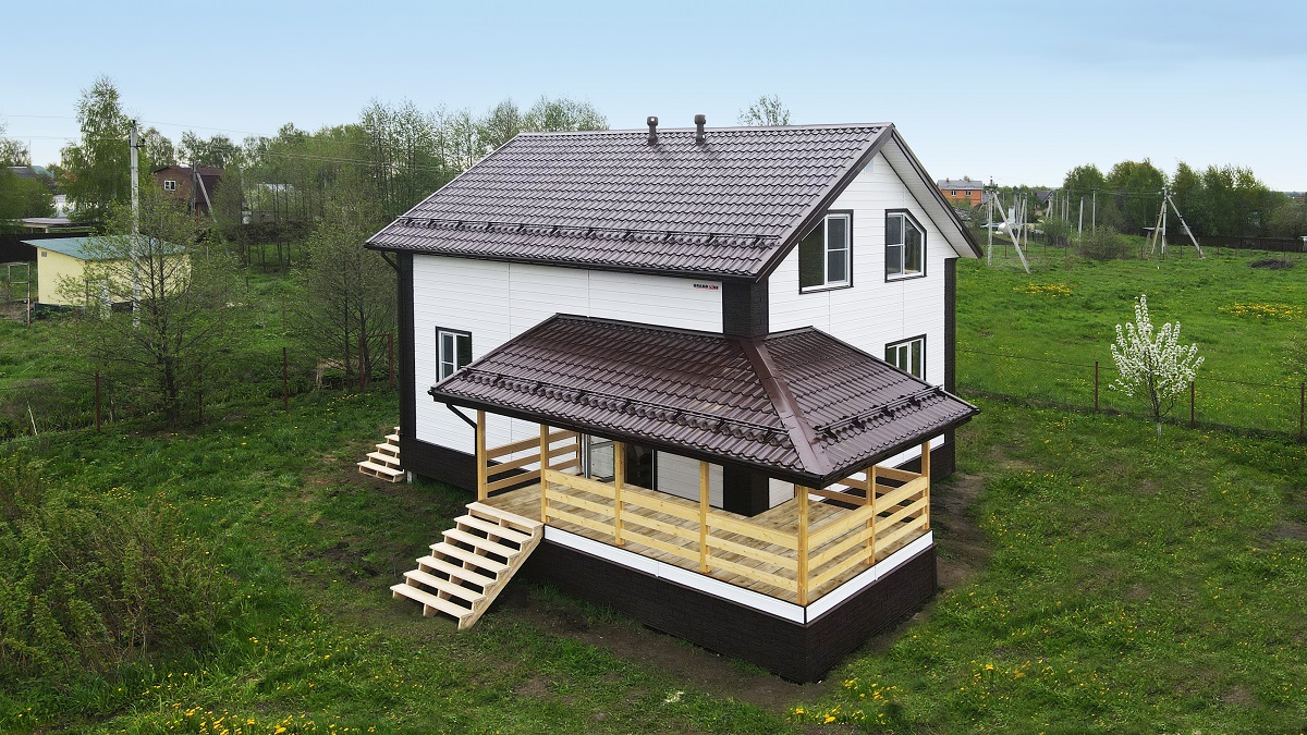 Grand Line Сайдинг S7 Natural-Брус Standart Белый — изображение 2